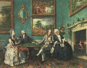  Johann Zoffany The Dutton Family oil painting picture wholesale